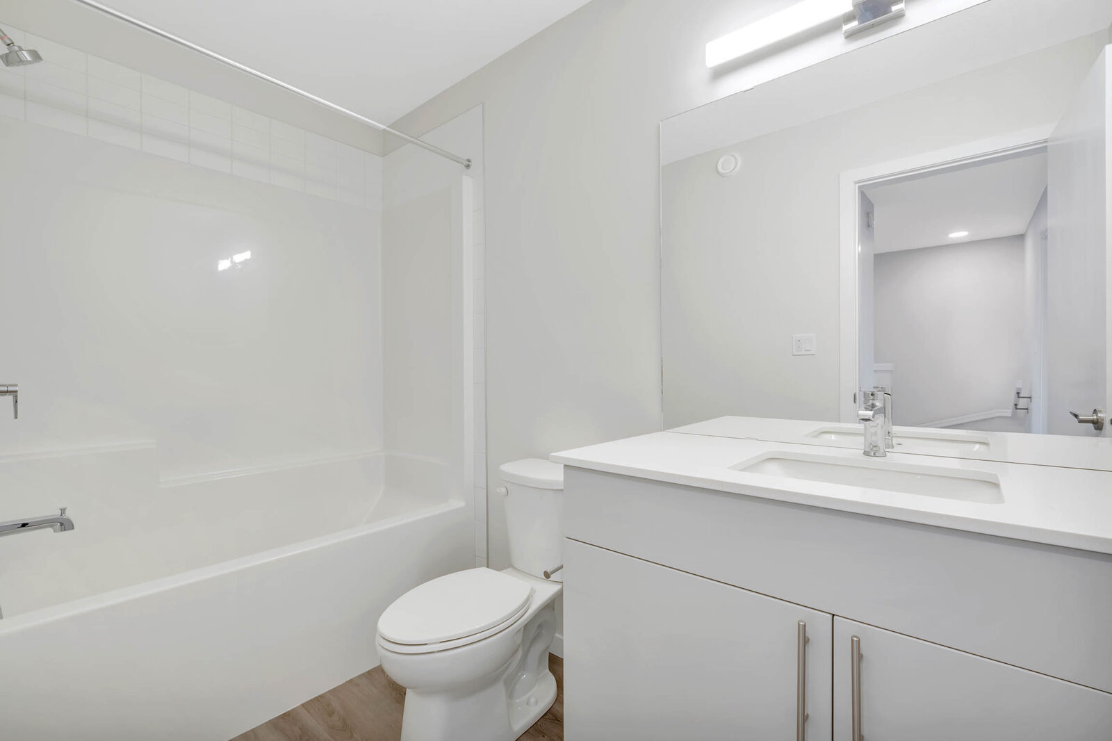 Bathroom with tub