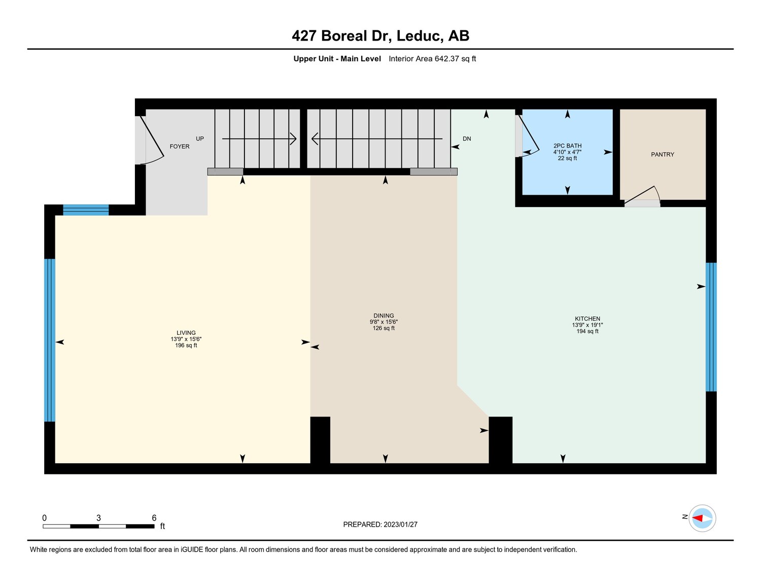 427 Boreal Dr floor plan