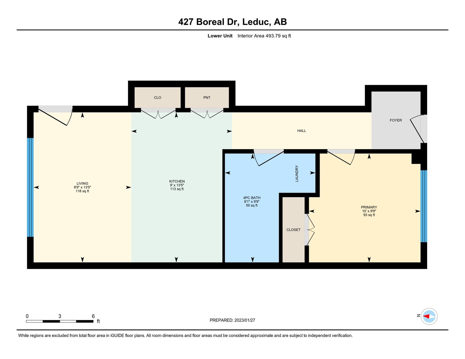 427 Boreal Dr floor plan