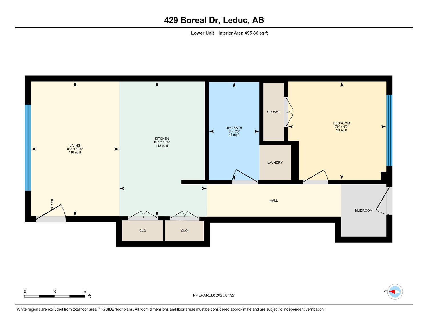 429 Boreal Dr floor plan