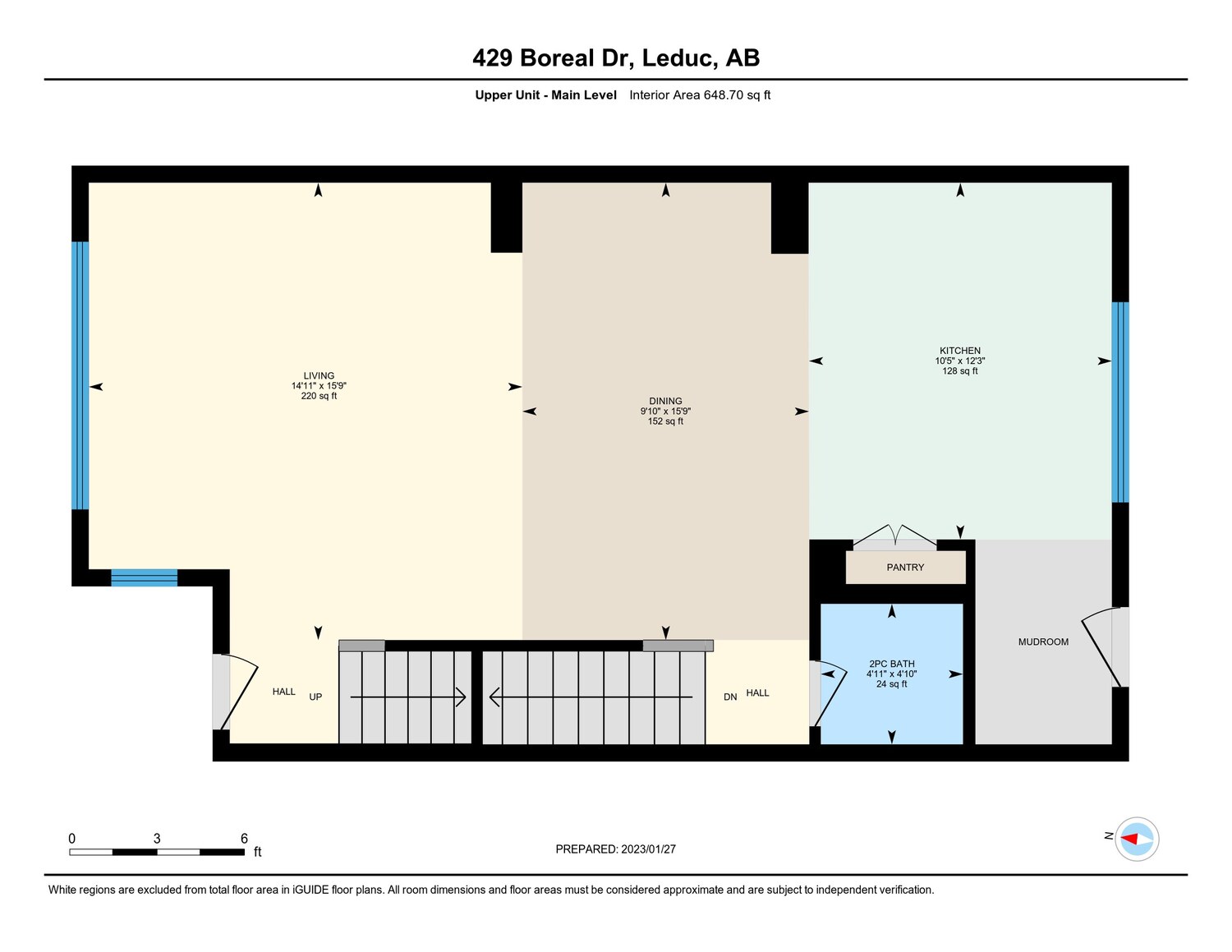 429 Boreal Dr floor plan