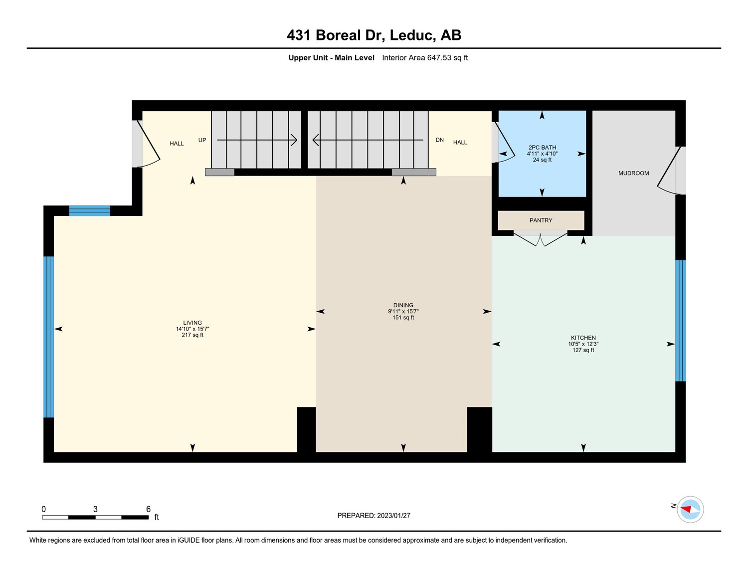 431 Boreal Dr floor plan