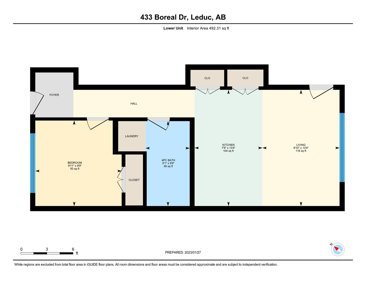 433 Boreal Dr floor plan