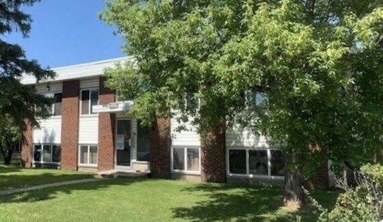 Killarney Manor, a renovated low-rise apartment building in Edmonton